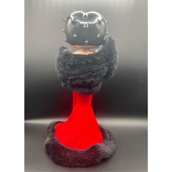 BETTY BOOP SCARLET SPLENDOR DANBURY MINT LIMITED ED PORCELAIN FIGURINE DOLL - Picture 6 of 12